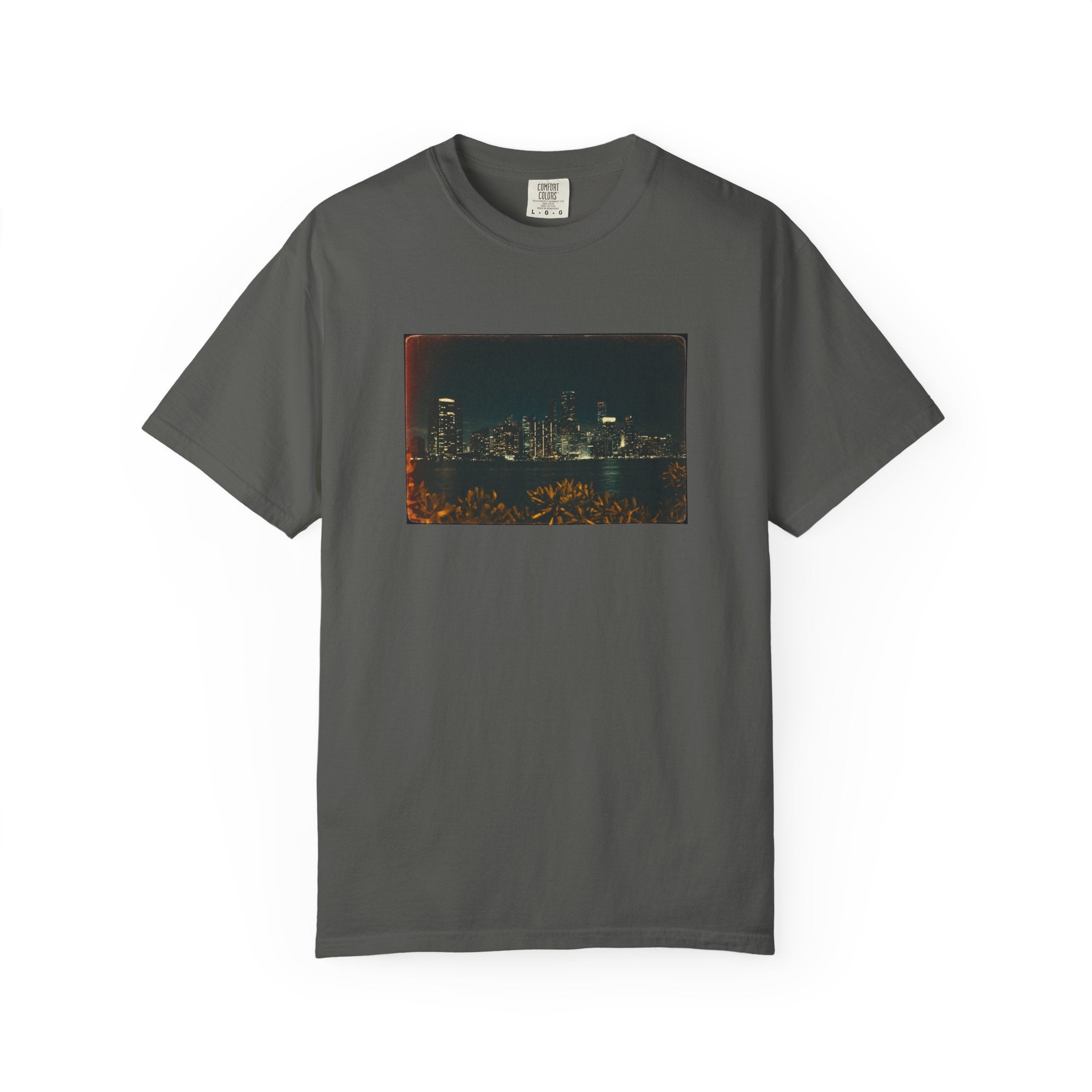 Miami Night Skyline T-Shirt