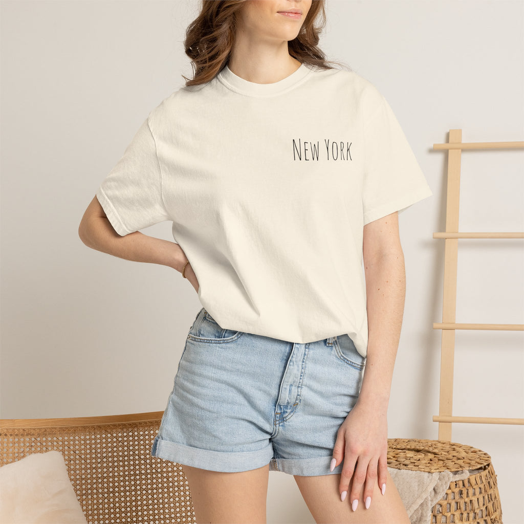 New York Night Skyline T-Shirt