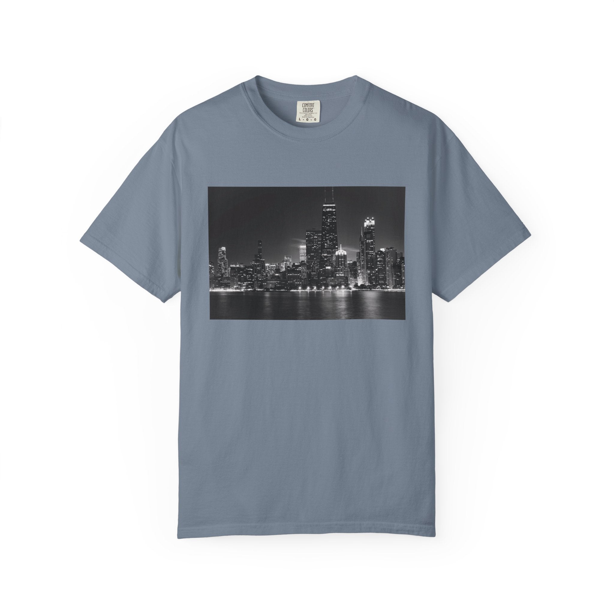 Chicago Night Skyline T-Shirt