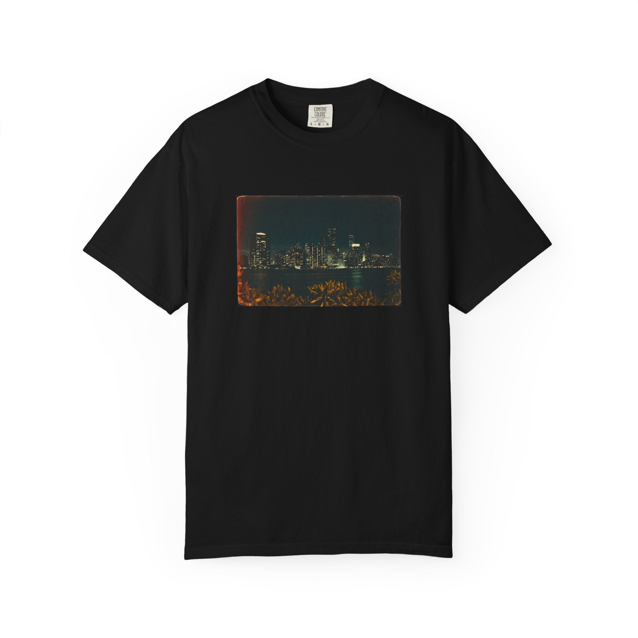 Miami Night Skyline T-Shirt