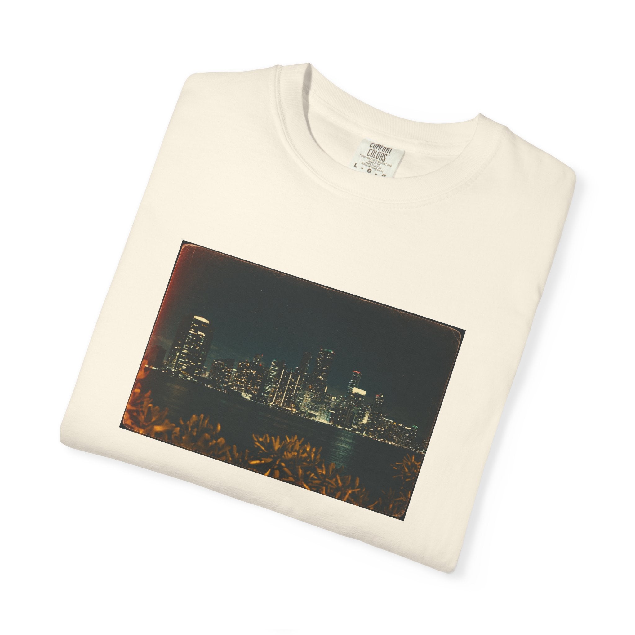 Miami Night Skyline T-Shirt