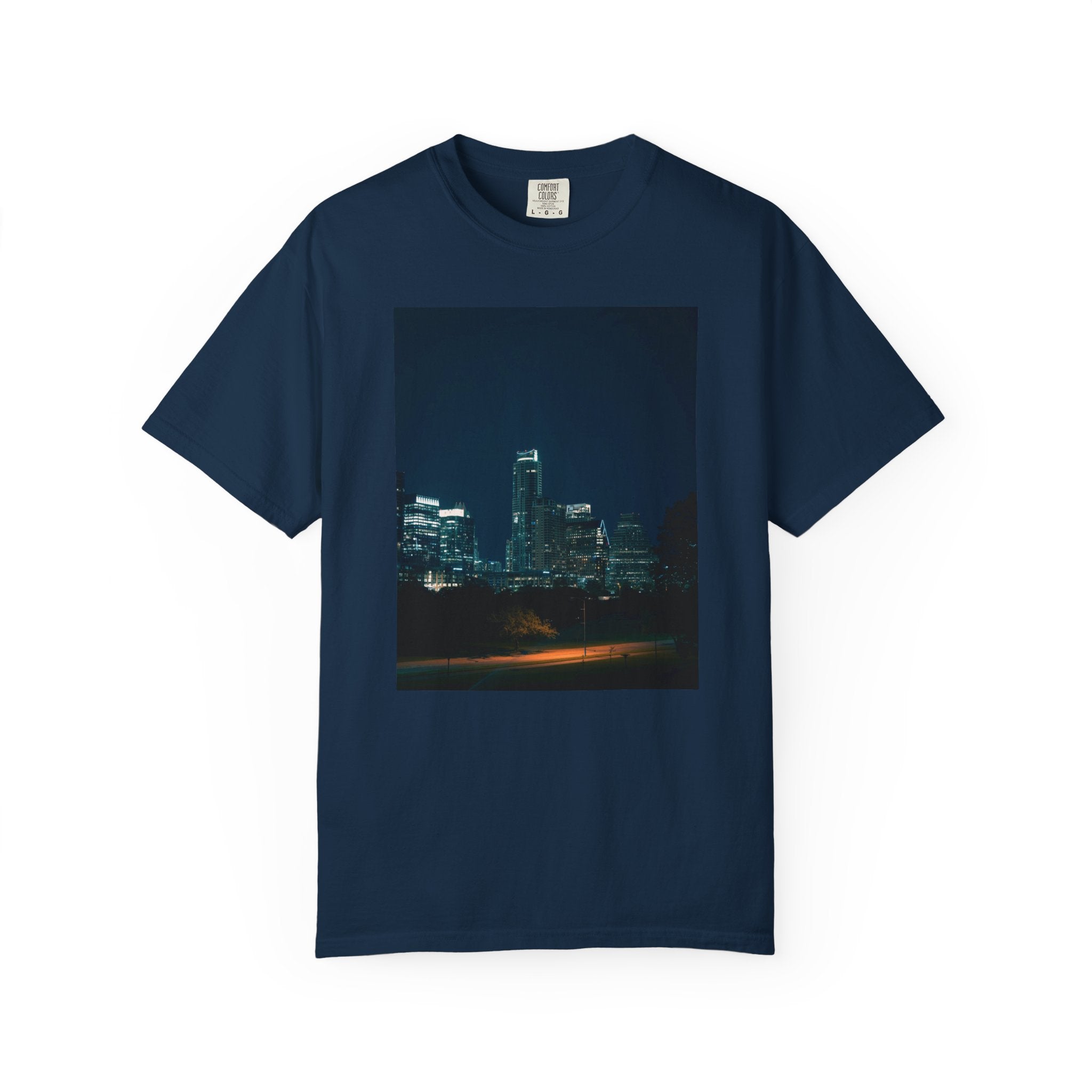 Downtown Austin Skyline Graphic T-Shirt