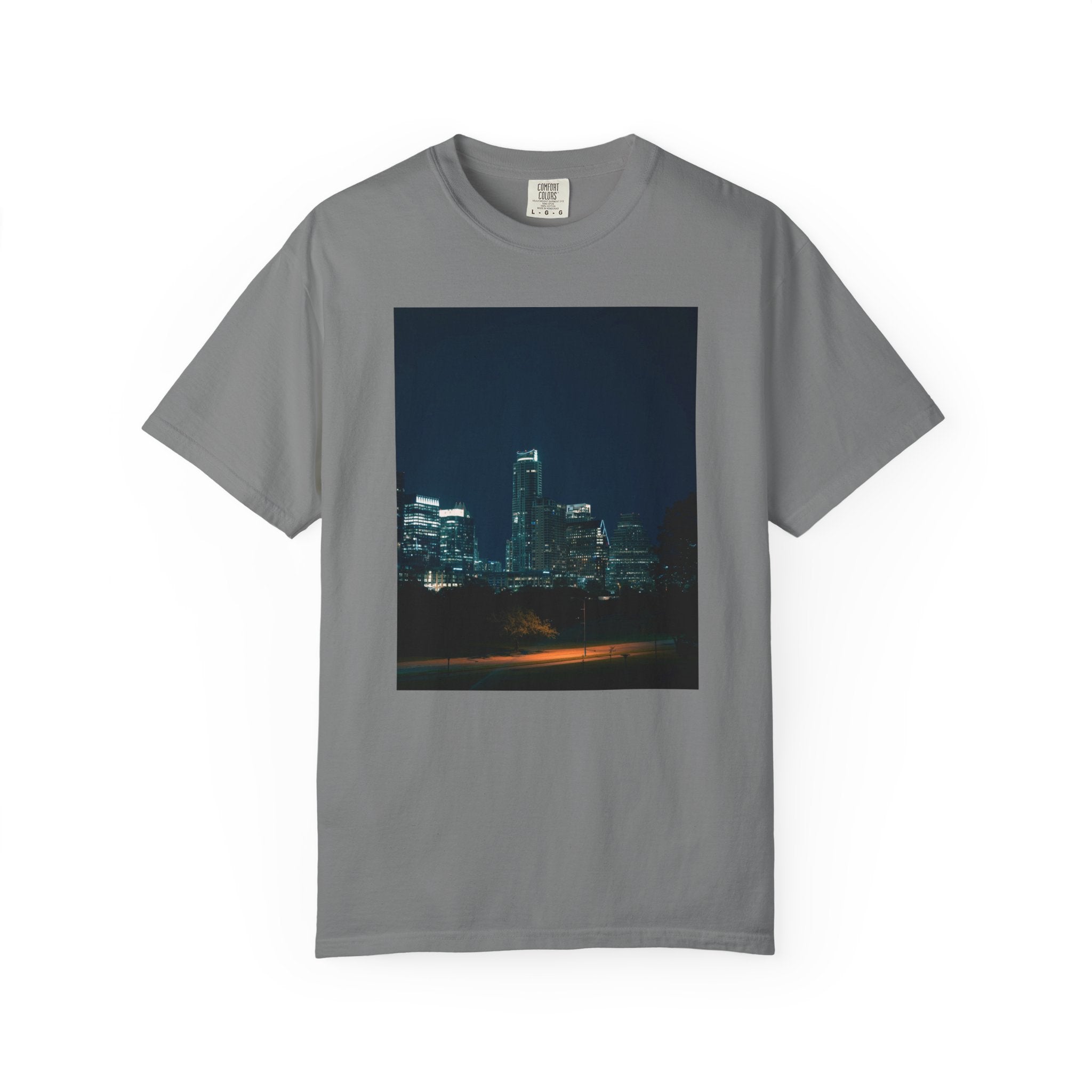 Downtown Austin Skyline Graphic T-Shirt