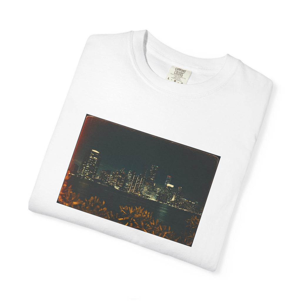 Miami Night Skyline T-Shirt