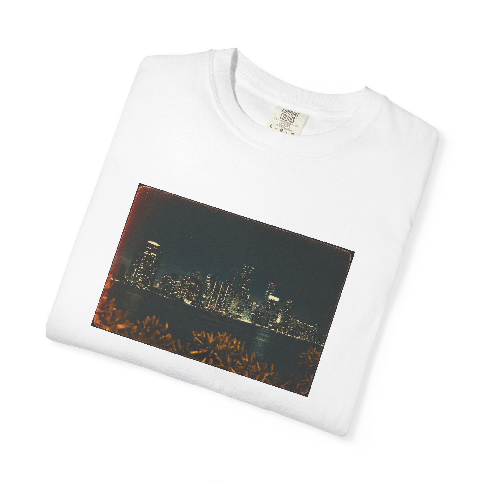 Miami Night Skyline T-Shirt