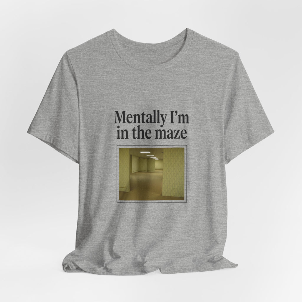 Mentally I'm in the Maze Backrooms T-Shirt