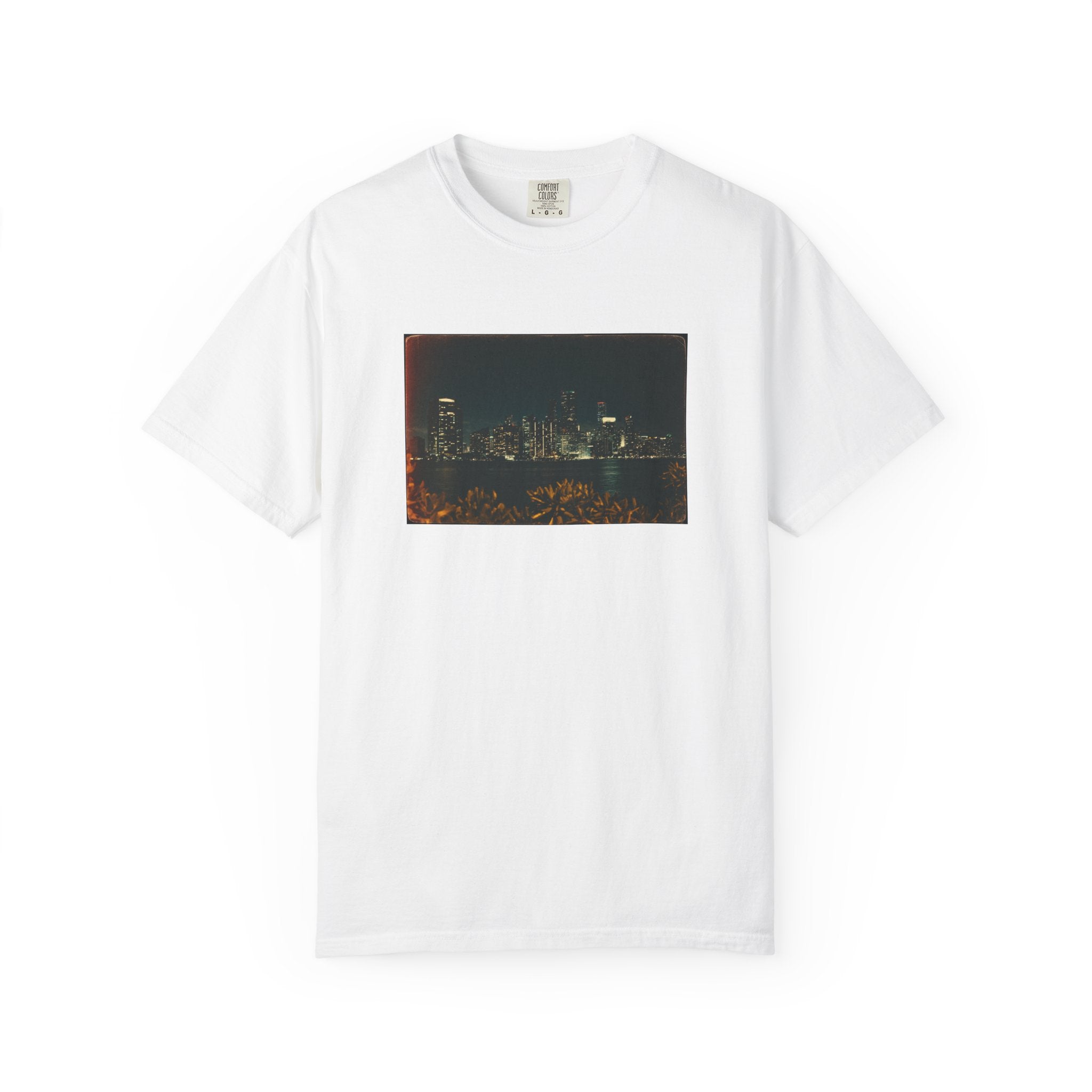 Miami Night Skyline T-Shirt