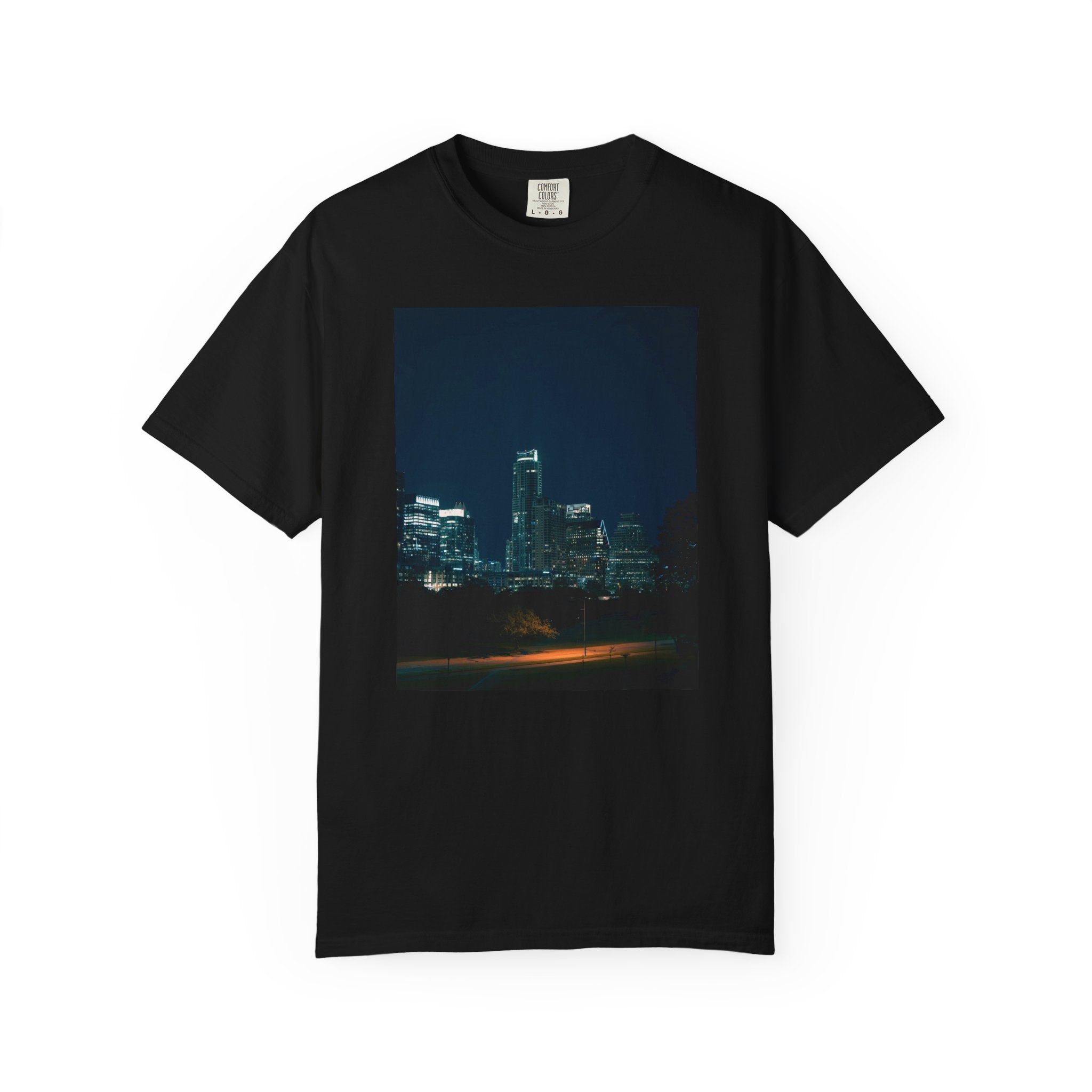 Downtown Austin Skyline Graphic T-Shirt